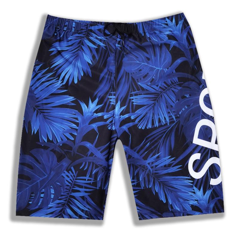 Calções de Banho Masculinos de Comprimento Médio, Boxer Longo de Praia Profissional, Fato de Banho de Tamanho Grande para Meninos para Águas Termais