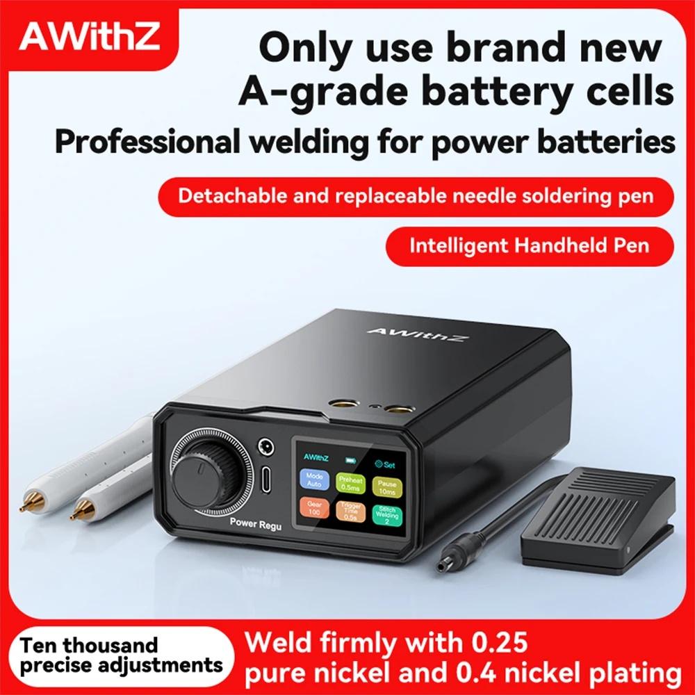 UK3 UKF10 Pedal Spot Welder DIY Nickel Sheet Spot Welding Machine Type-C Charging 18650 Lithium Battery Portable Spot Welder