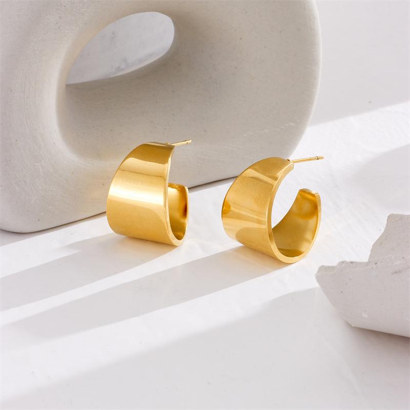 DIEYURO 316L Stainless Steel Women Stud Earrings High Quality 2- Rust Proof Earrings Girls Party Jewelry Gift