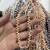 1Strand Top Side Drilled Nugget Freshwater Pearl Beads 4-5mm 36cm Irregular Baroque Natural Pearl Loose Beads For DIY Bracelet Necklace Jewelry Making