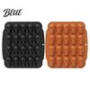 Stampo per Torta Mousse Teschio con 20 Cavità Tema Halloween Silicone Antiaderente Caramelle Flessibile Stampo da Forno Vassoio 3D Realistico per Cottura Gelatina