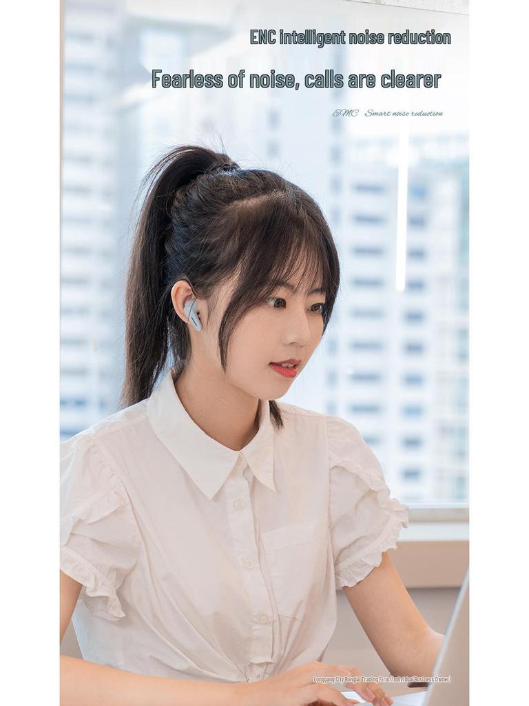 2025 True Wireless Bluetooth Earphones: In-Ear, Long Battery, Low Latency for Sports, Gaming, Students, Men & Women