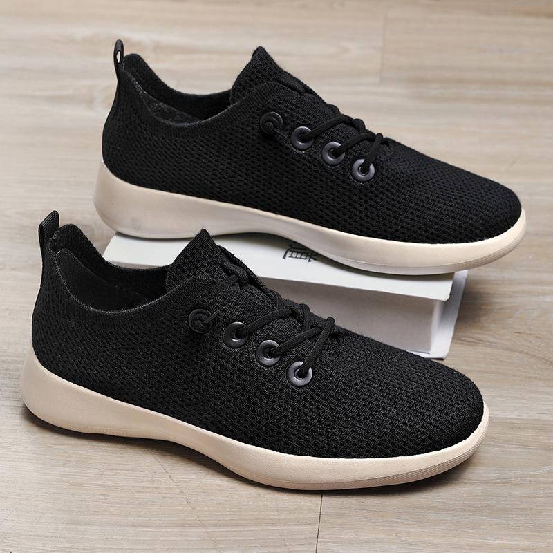 Übergröße Paar Herren- und Damen-Sport-Alltags-Outdoor-Freizeitschuhe Laufschuhe Sommer atmungsaktive Mesh-Schuhe leichte Laufschuhe