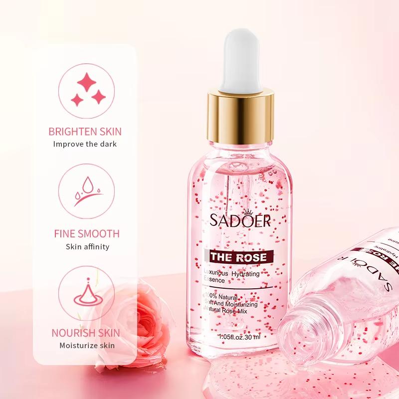 Planteekstraktserum med Aloe Vera - Hypoallergenisk Parfymefri Fuktighetsgivende Ansiktsessens, Fuktighetsgivende Ansiktsserum