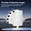M5pro Mini HD Portable Home Projector - Wireless & Wired Connectivity