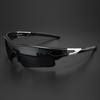 Classic Sports Sunglasses with One-Piece Wraparound UV400 Lens - Unisex Comfort Fit for Cycling, Running, Hiking & Outdoor
