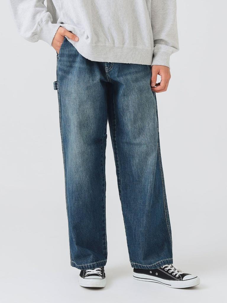 Beams Heart Men's Vintage Painter Pants, Indigo, Size M