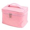 Travel Quilted Cosmetic Bag Multifunctional Large Capacity Waterproof Handbag Cosmetic Cases Women