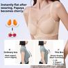 Women Seamless Liquid‑Feel Bra, Summer Thin Full‑Cup Shaping Bra, Minimizer for Large Bust, Push‑Up & Side‑Fat Collection Adjustment Bra