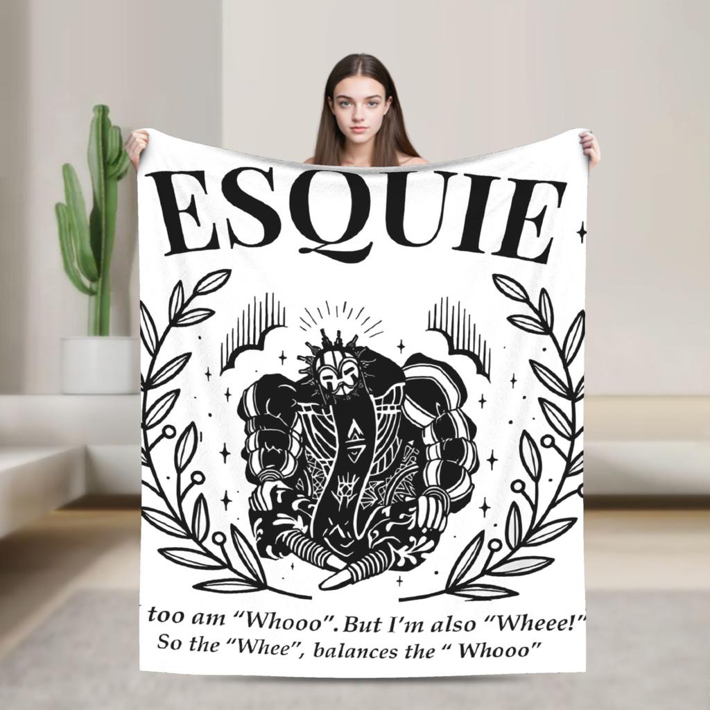 Esquie and rock friends Expedition 33 Blankets  Travel Flannel Throw Blanket For Home Decor Soft Custom Quality Bedspread