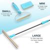 Carpet Rake Pet Dog Cat Hair Remover Set Telescopic Handle Rug Rake Super Hair Removal 180° Rotation Carpet Shave Pets Products