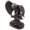 Eagle Statue Resin Vivid Ingenious Durable Decorative Vintage Eagle Figurine for Office