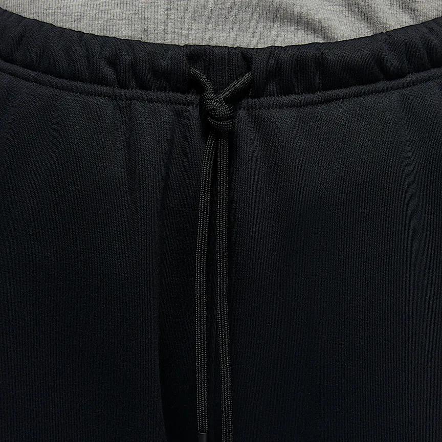 Jordan Brooklyn Fleece FW24 Logo Comfortable Soft Fleece Knit Sweatpants Women Bottoms Black Sail-White HJ0209-010