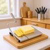 Cheese And Butter Slicers With Wire Cheese Adjustable Cheese Cutter Board Stainless Steel Cutting Wire