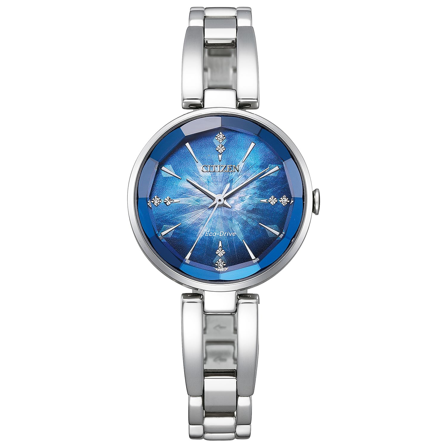 

[Citizen] Watch CITIZEN Disney Collection Ice Palace Waterproof Limited Model Blue EM0631-67L Women s Silver
