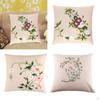 Embroidery Pillowcase Beginner Kit DIY Handmade Stamped Pillow Cover Stitch Home Living Room