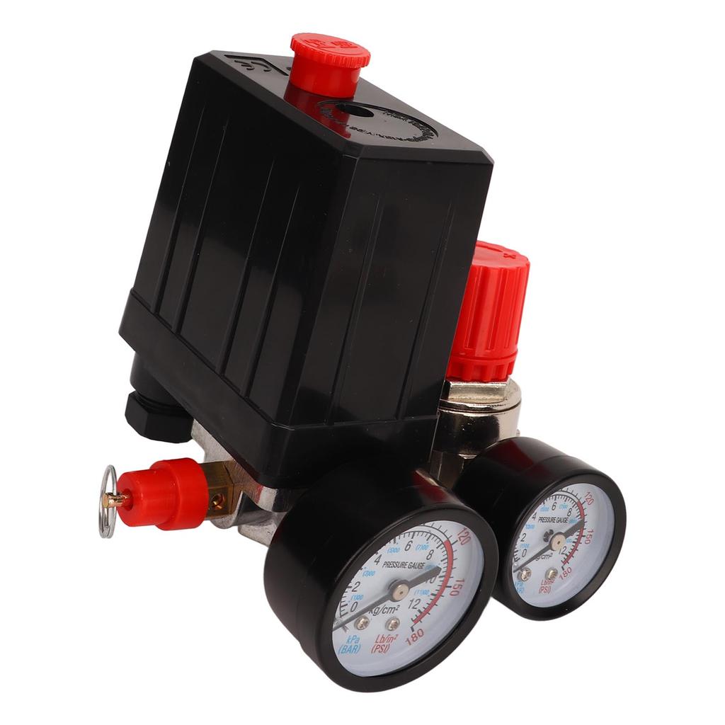 Luftkompressor Druckschalter 0~180PSI Steuerventil-Kit Ersatzteile Zubehör