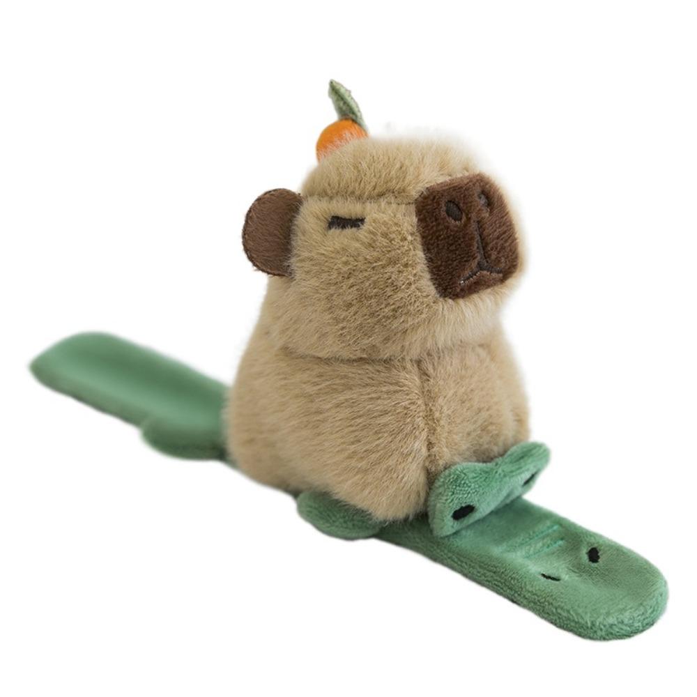 Goose Capybara Plush Hand Ring Turtle Animal Plush Slap Bracelet  Home Decor
