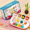 Cute Animals Pop-Up Toys with Music Multidimensional Training Electric Piano Enlightenment Toy for Toddler Preschool Games Gift