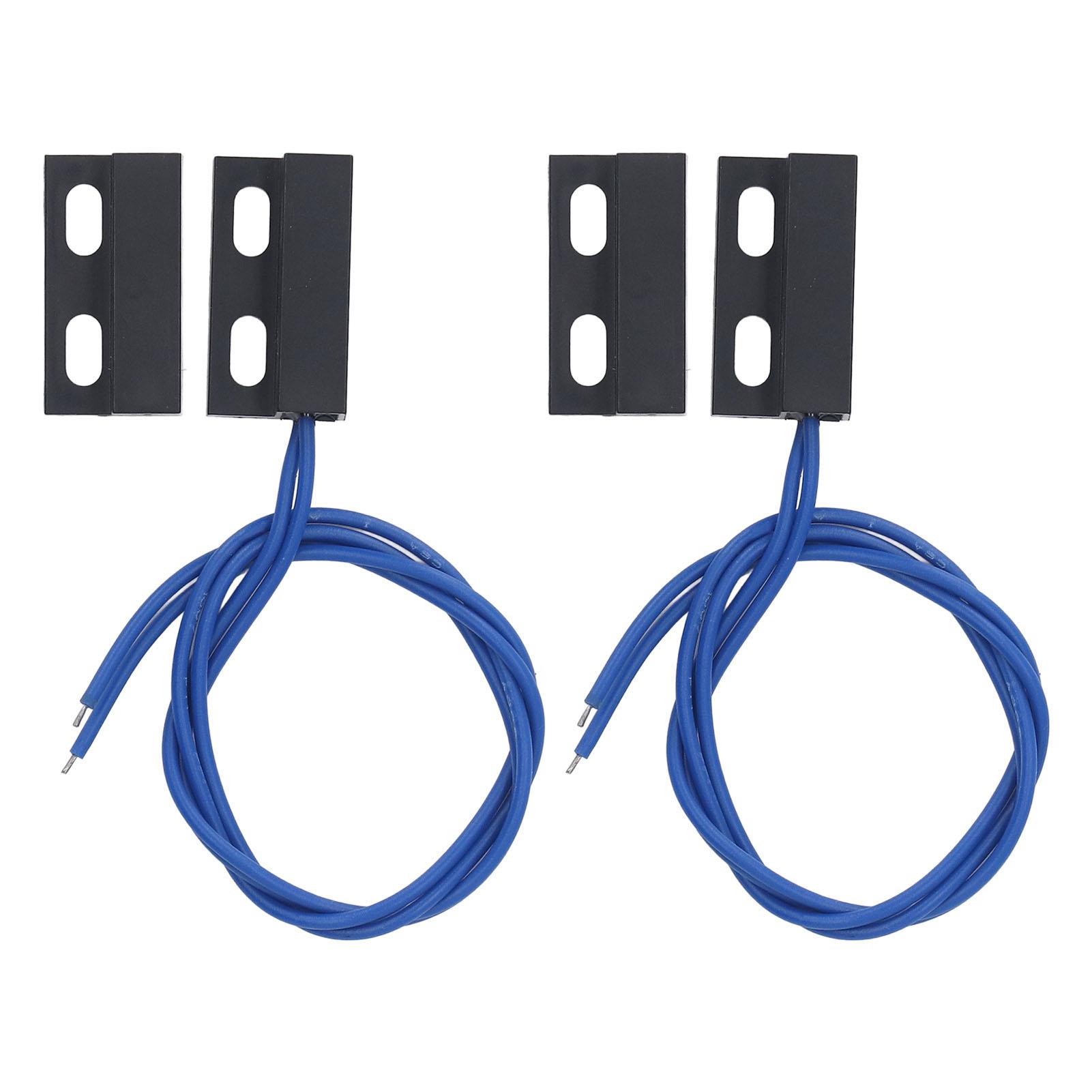 

2 пары магнитных дверных выключателей, нормально закрытых, утопленных, для оконных ворот, контактных датчиков для дома