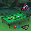 Mini Pool Table Interactive Simulation Miniature Billiard Pool Game Set for Desktop Decoration Ornament