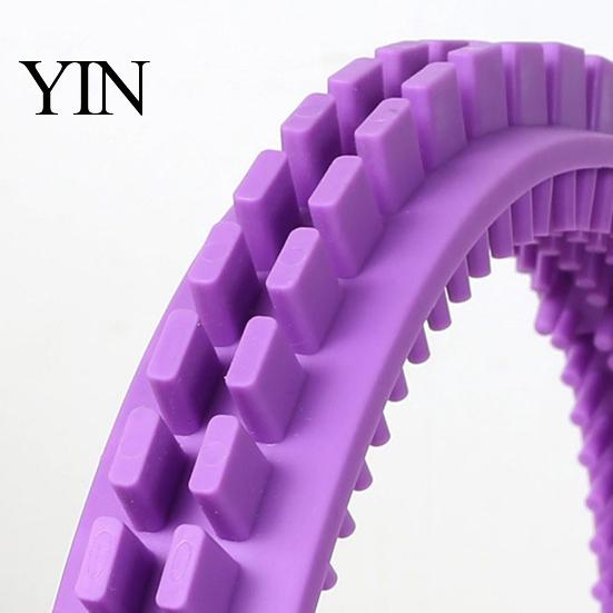Self Groomer Cat for Cardboard Boxes, DIY Grooming Brush Tunnel Toy Ring, Hands-Free Massage Comb House Door Hole Hair Reduction