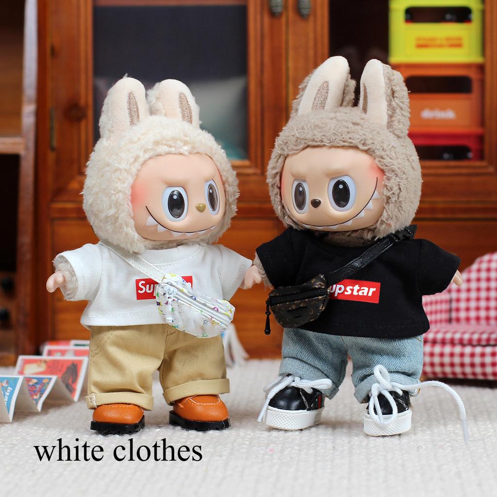 Labubu Baby Clothes New Trendy Brand Famous Brand Fashion Mini Doll Clothes