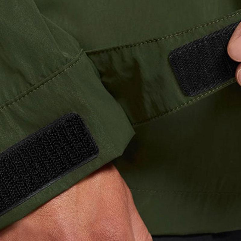 Nike Premium Essentials M65 Unlined Packable Hood Lightweight Logo Jacket Men Jacket Green DC6771-326