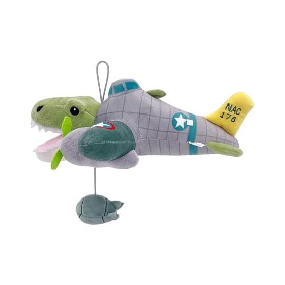 Italian Brainlot Plush Bombardiro crocodilo Plush 30CM Pillow Soft Cute Funny Room Decor Figurine Children Holiday Gift Toy (R)