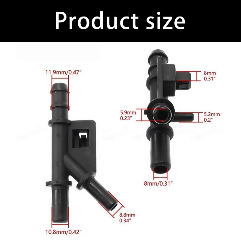 High Quality Plastic Cooling System Fitting For Models Featuring Tool Free Installation And Enhancing Flow Efficiency