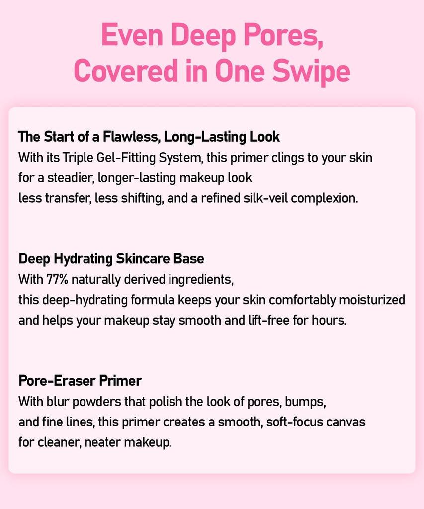 [TFIT] Delicate Silk Veil Art Primer 30mL *Pore Blur