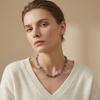 Beaded Turquoises Crystal Choker Irregular Irregular Choker Necklace Crystal Beaded Necklace  Gift