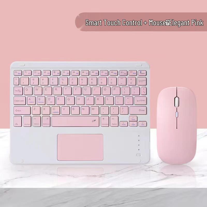 Universal Wireless Bluetooth Touch Keyboard for iPads, Tablets, and Phones