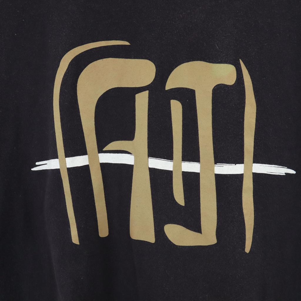 Armani Jeans Made In Italy Short Sleeve V Neck T-shirt L Charcoal Navy Men's Used