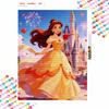 Disney Diamond Painting Kit Princess Belle Style Home Decor Craft Perfect Gift Idea Diamond Art