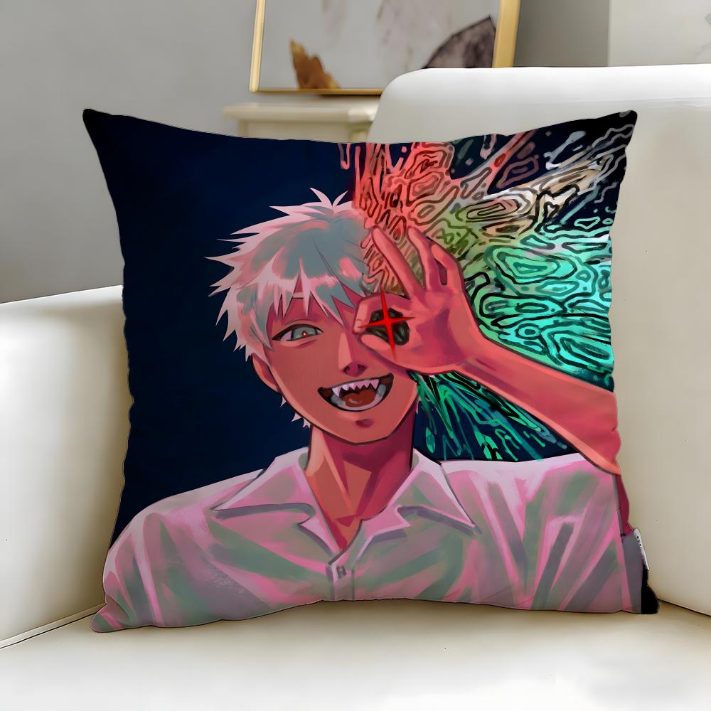 Anime Summer Hikaru Died Cushion Cover Soft EasyWash Pillow Case Versatile for Couch Bed Travel and Office