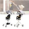 Ultra Stroller Kids Lightweight Foldable Convertible Seat One Button Rotation