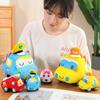 Children's Car Toy Police Car Plush Ornament Throw Pillow Doll Gift Fire Engine Baby Soothing Doll