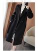 Elegant Mid-Length Women's Wool Coat - Autumn/Winter 2025 Collection