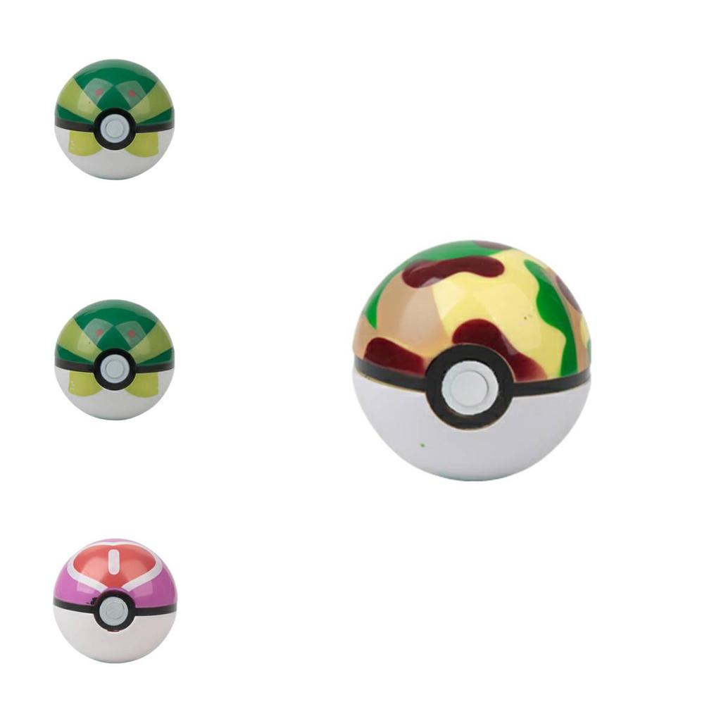7cm Pocket Monster Master Ball Toy Cute Abs Material Mini Figure For Kids