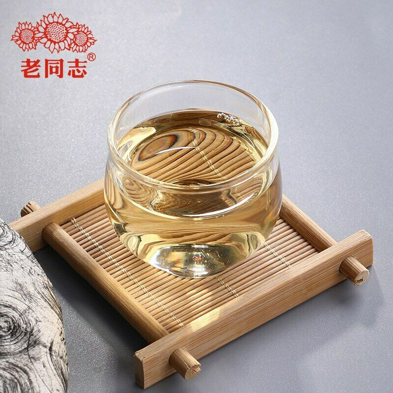 Top Haiwan Raw Puer Tea " Liang Yun" Puerh Tea Cake Good Fermentation Puer 400g
