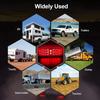 LED Trailer Lights, RV Tail Lights LED, RV Brake Lights, Brake Stop Turn Camper Tail Lights With Red Reflex Trailer Tail Lights