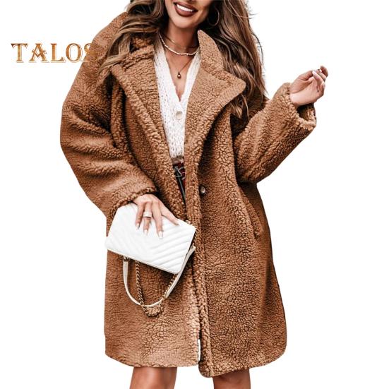 

Женская куртка с лацканами, однотонная, открытая строчка, двухстороннее плюшевое пальто, свободное, теплое, средней длины, с длинными рукавами, для поездок на работу, свиданий, весна, осень, зима, пальто L хаки