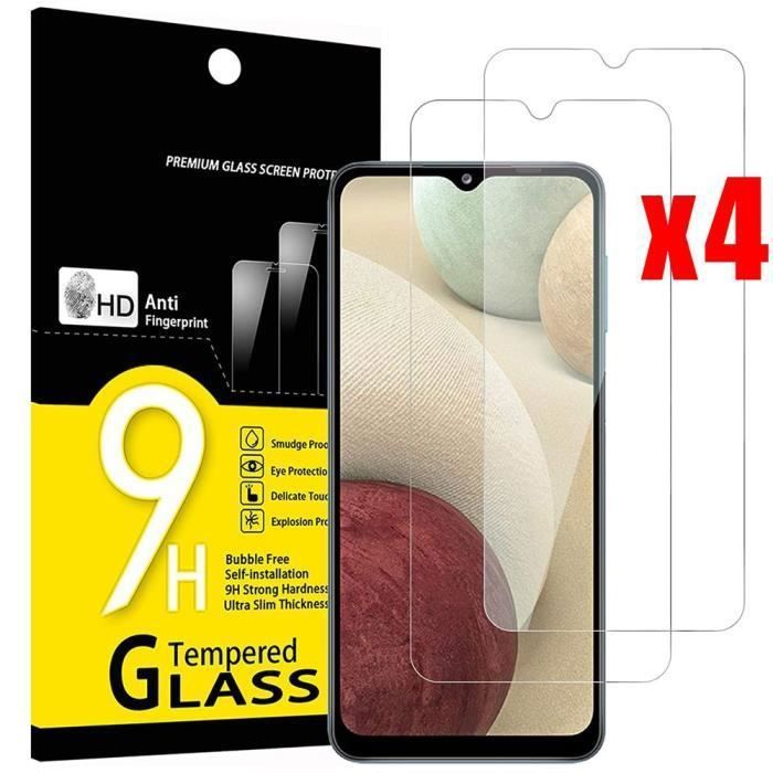 Film Vitre - PROSHOP - pour Samsung Galaxy A12 - Verre trempé - Anti rayure - Résistance 9H