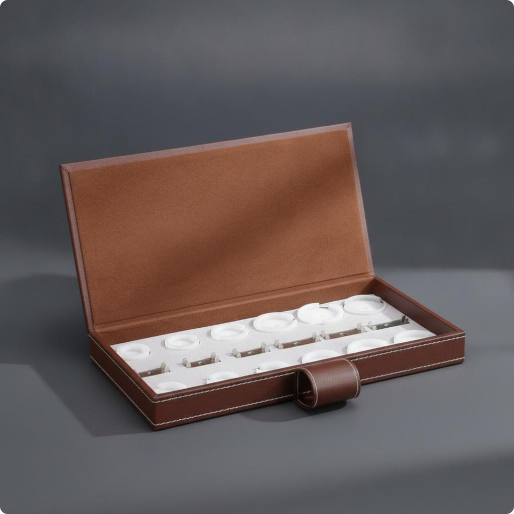 18 Pieces Watch Case Opening Kit Tailored Insert Repair with Organized