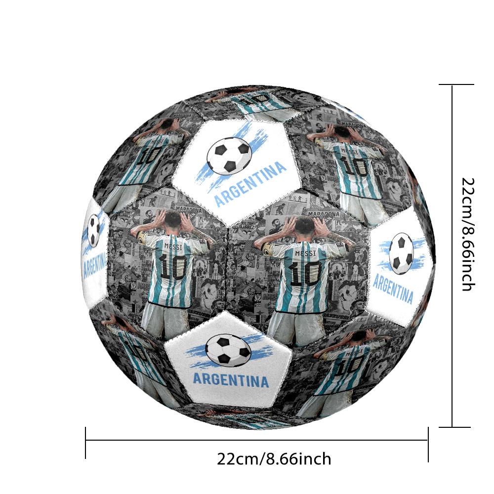 Messi 10 Number Football Jersey Size 5 Soccer Football Machinestitched Indooroutdoor Universal Football Unique Gift For Soccer Lovers