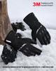 RIDEIRON Motorcycle Gloves, Winter, Waterproof, Smartphone Compatible, Cold Weather, Windproof, Protective, Fleece-Lined, Non-Slip, Unisex
