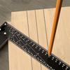 Multifunctional Right Angle Ruler 90 °/45 ° High Precision Positioning Marking Thickened Angle Ruler Woodworking Special Tools
