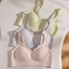 Womens Thin Push Up Bra Seamless Non-Wire Support Small Chest Comfortable Breathable Underwear