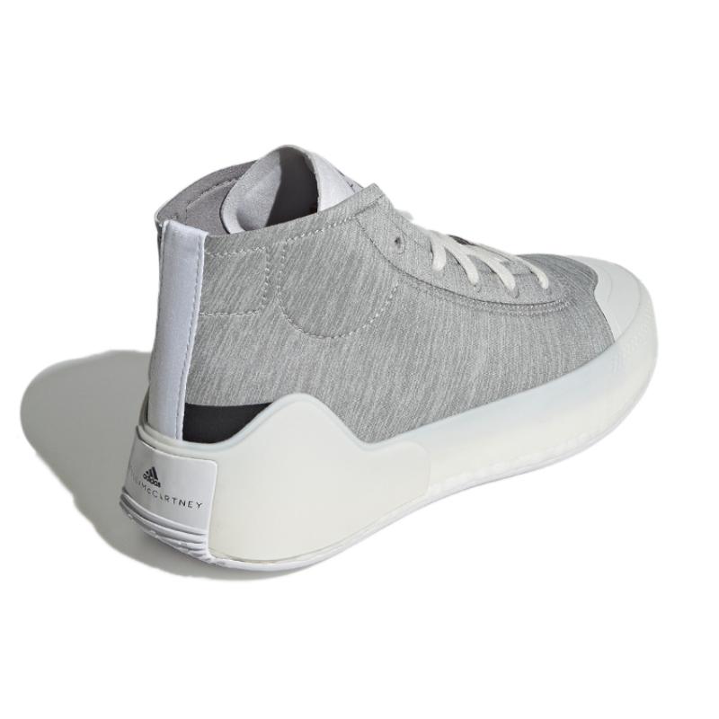 Adidas Treino Mid Heather X Stella McCartney 'Dark Gray White' Women's Sneakers GY0460